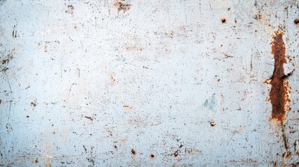 Obraz premium Textured blue and rust background with scratches and imperfections.