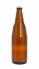 bottle of beer isolated on white background. This has clipping path.