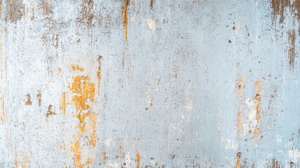 Textured blue background with rust and peeling paint for design projects.