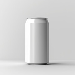 Can of Soda Mockup, high-end and customizable with realistic high-resolution rendering, ideal for branding, packaging design, and beverage presentations, AI Generative