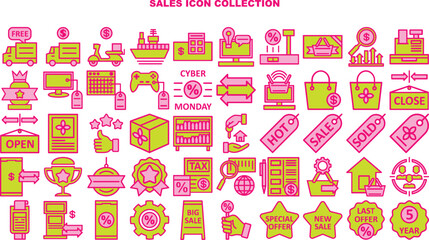 1 pack of sales icon collection