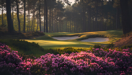 Agusta National Golf Course Generated with AI