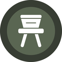 Baby Chair Icon Design