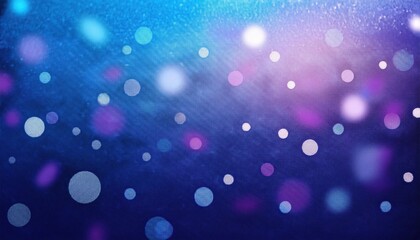 Abstract Bokeh Lights in Gradient Blue and Purple Hues. Vibrant Background for Digital Graphics, Presentation Design, and Event Posters with Space for Custom Text or Branding Elements