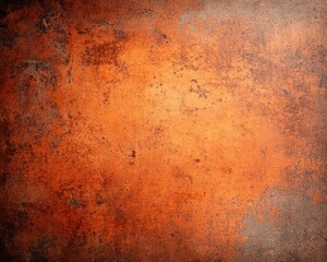 Obraz premium Abstract textured background with rust and orange tones, ideal for design projects.