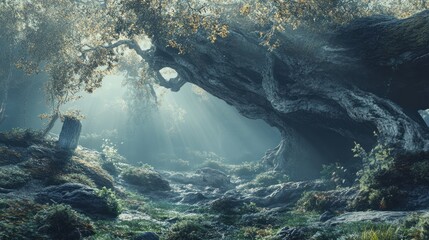 Mystical Forest Path