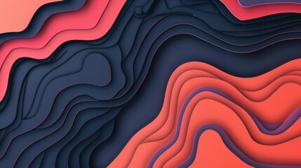 Obraz premium Arrow, stock market or papercut background design for business, economy and global inflation