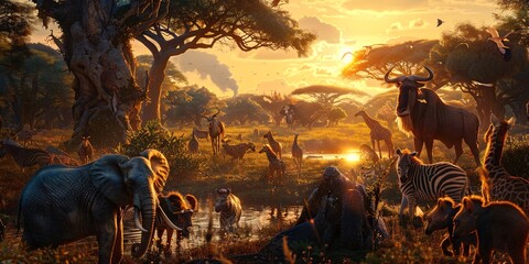 The Early Warning System of the Savannah A Study of Animal Behavior