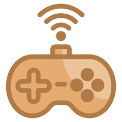 Gaming Console  Icon Element For Design