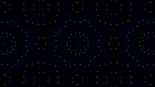 Futuristic abstract circuit board design with hexagonal patterns and glowing lines, perfect for technology-themed wallpaper 