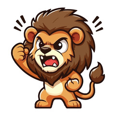 Create Lion AI Vectors Design 