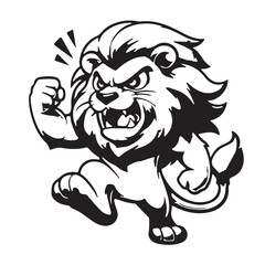 Create Lion AI Vectors Design 