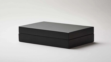 Black Wooden Box with Lid   Gift Packaging  Presentation  Storage