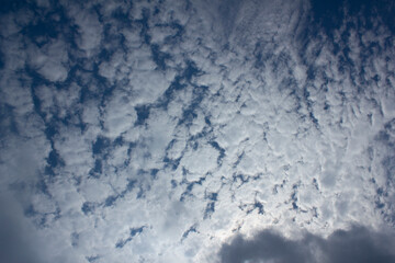 Obraz premium The sky is full of clouds