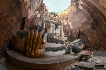 landmark in Thailand, Wat Si Chum, Sukhothai