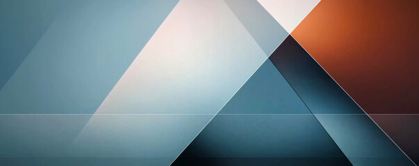 Minimal, geometric background in grey, white and blue tones. Suitable for corporate websites or portfolios.