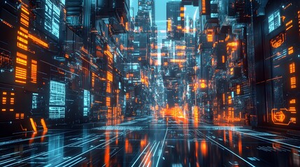 Digital technology development. 
