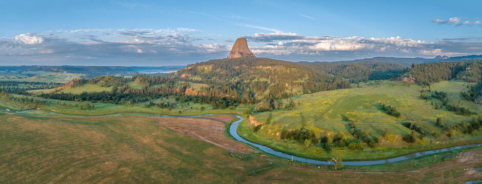 Devils tower Drone