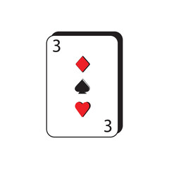 logo vector playing card