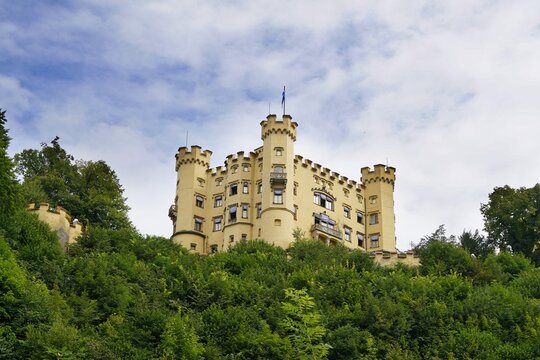 Hohenschwangau Castle in Bavaria Germny