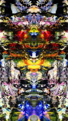 Abstract background art . Ethnic pattern. Mixtures of oil paint. Trendy hand painting canvas. Wall decor and Wall art prints Idea. 3D Texture. Art object