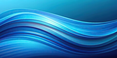 Fototapeta premium abstract background with wave blue colour combination Tilted Angle