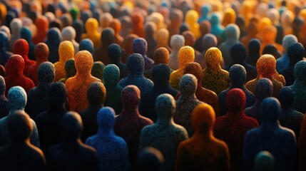 Diverse Audience Representation in 3D Visual Format