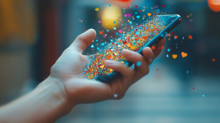 Shattered Connections Spark Digital Magic in Everyday Hands