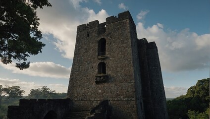 An ancient archer tower filled with mystery and allure