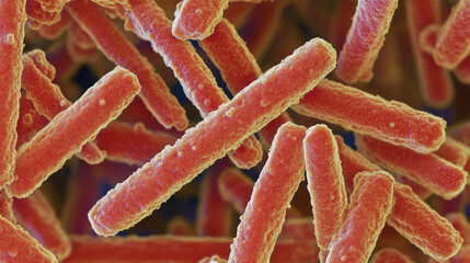 Microscopic View of Bacteria for Scientific Research