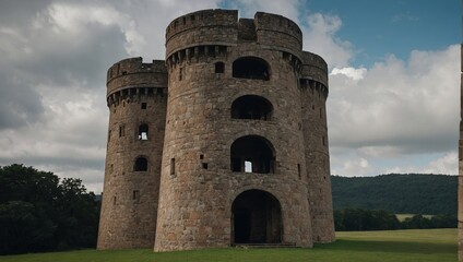 An ancient archer tower overlooking the valley tells stories of heroes and battles