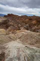 Drive Twenty Mule Team Canyon, Death Valley National Park. Scenes from Star Wars Episode VI: Return of the Jedi, were filmed here.