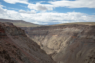 breathtaking steep cliffs in grand canyon national park, Arizona, USA
