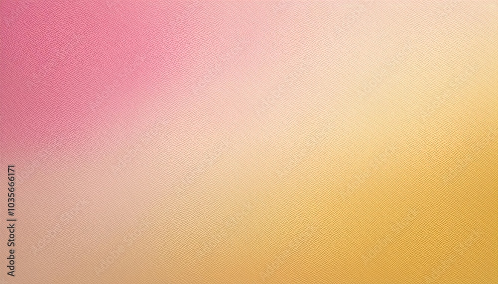 Aufkleber Elegant Pastel Gradient Texture with Smooth Pink to Yellow Fade for Minimalist Backgrounds, Presentation Designs, Soft Abstract Art, and Creative Digital Projects Requiring a Subtle Color Transition