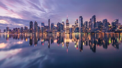 Fototapeta premium Toronto Skyline Reflection