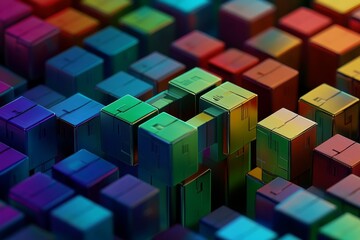 Obraz premium An icon of a digital lock with coding text on a white background. Conceptual illustration.