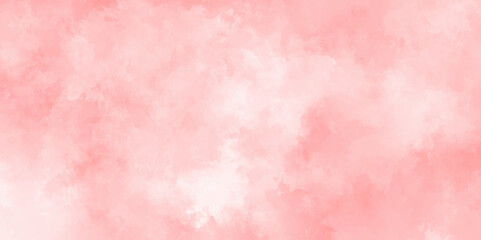 Abstract beautiful decorative lovely soft pink, white grunge watercolor texture background design. watercolor smoke background texture. fantasy smooth light pink watercolor paper textured background.