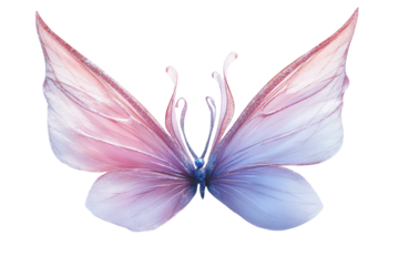 Stunning Isolated Fairy Wings on a transparent Background Perfect for Fantasy Themes and Artistic Designs