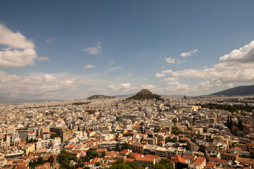 Fototapeta premium Athens Skyline from the Acropolis