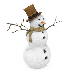 Snowman Isolated