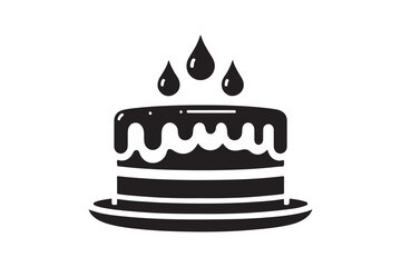 Birthday Cake silhouette vector 26.eps