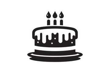 Birthday Cake silhouette vector 31.eps