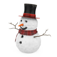 Snowman Isolated