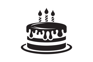 Birthday Cake silhouette vector 41.eps