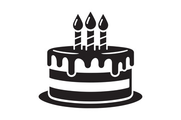 Birthday Cake silhouette vector 43.eps