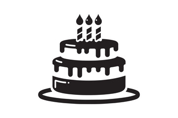 Birthday Cake silhouette vector 56.eps