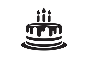 Birthday Cake silhouette vector 58.eps