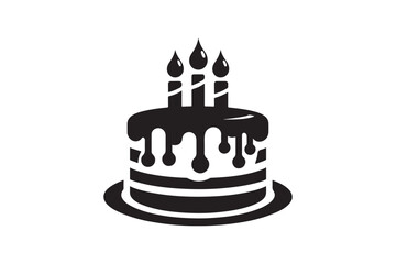 Birthday Cake silhouette vector 66.eps