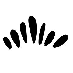 Doodle shine sunburst sparkle ray elements