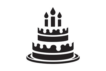 Birthday Cake silhouette vector 78.eps